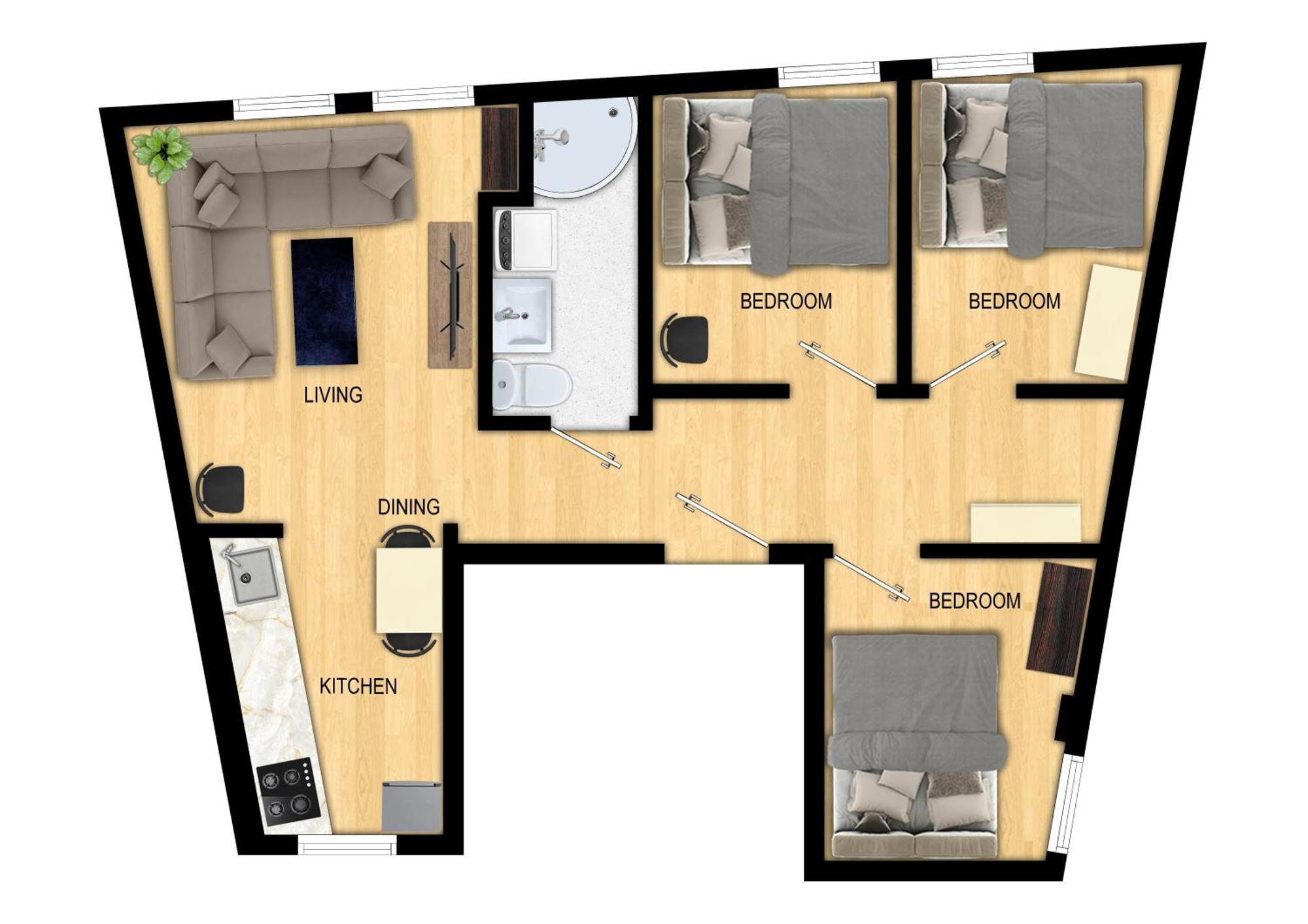 Family Friendly 3Br - Quiet Area - Behind Bryggen Apartment Bergen Ngoại thất bức ảnh